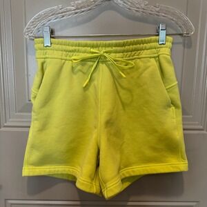 Lululemon Loungeful High Rise Shorts Yellow Size 4